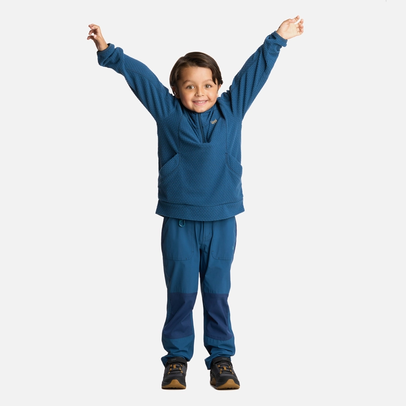 PANTALON NIÑO LENNOX Q-DRY PANTS AZUL PIEDRA LIPPI I25 - 5