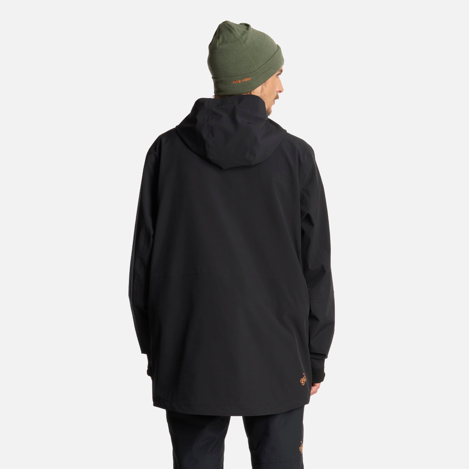 CHAQUETA HOMBRE VIENTO EN COLOR BLANCO EN COLOR NEGRO HAKA HONU I25 - 3