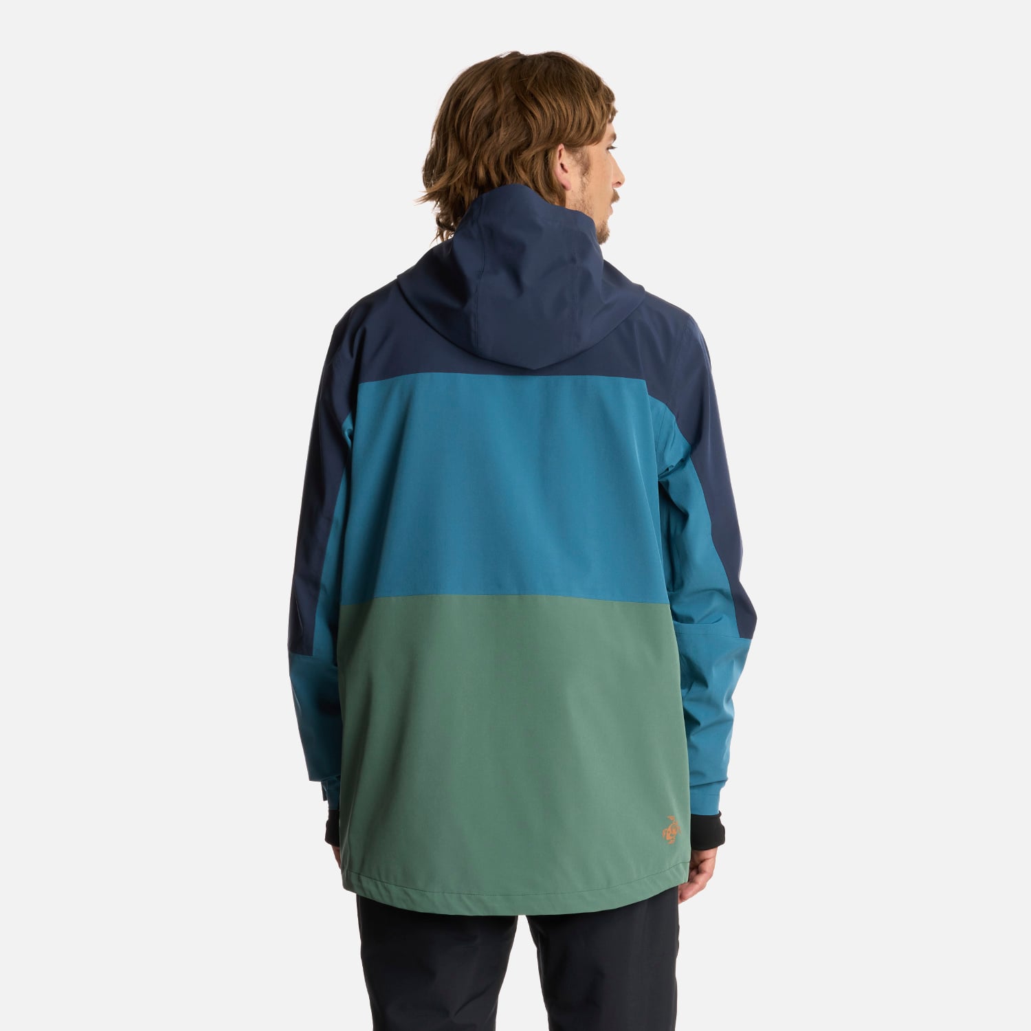 CHAQUETA HOMBRE VIENTO EN COLOR BLANCO AZUL NOCHE HAKA HONU I25 - 3