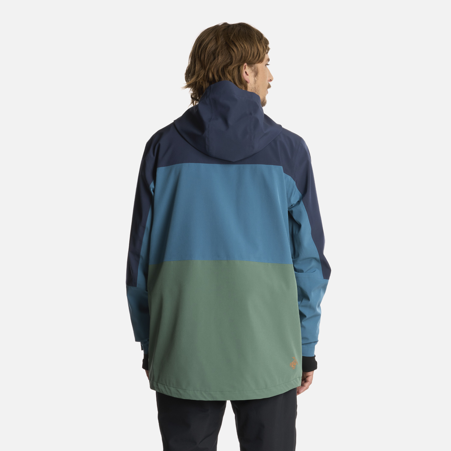 CHAQUETA HOMBRE VIENTO EN COLOR BLANCO AZUL NOCHE HAKA HONU I25 - 3