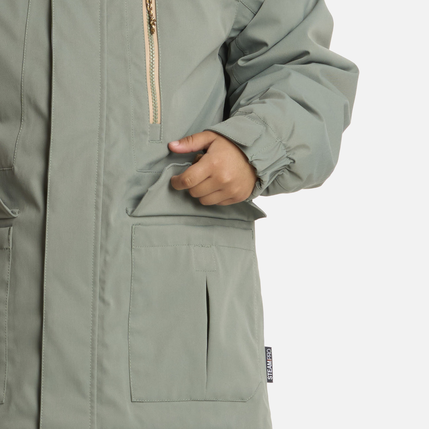 CHAQUETA NIÑO ROBLE B-DRY HOODY JADE OSCURO LIPPI I25 - 5