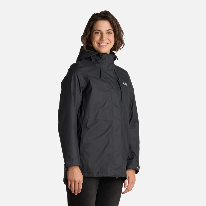 CHAQUETA MUJER CORTEZA NEGRO HAKA HONU - 3
