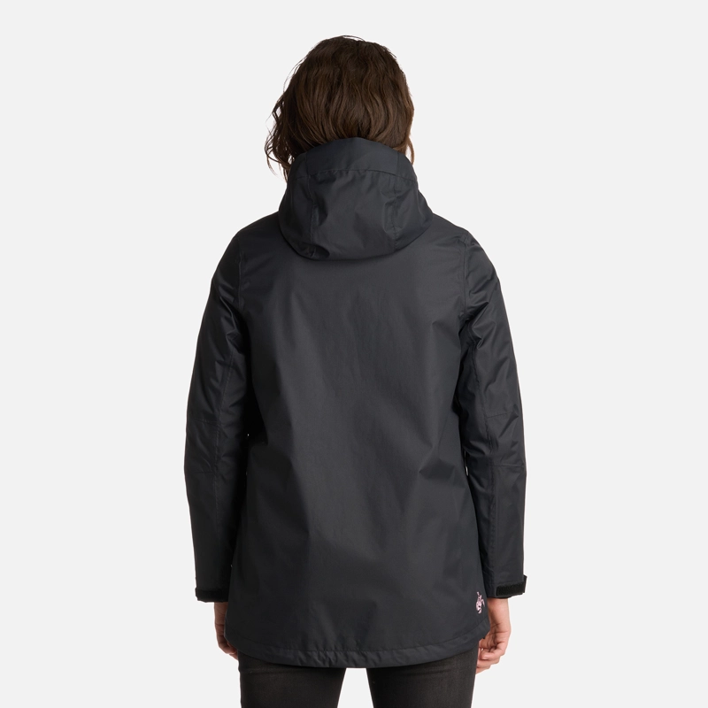 CHAQUETA MUJER CORTEZA NEGRO HAKA HONU - 4