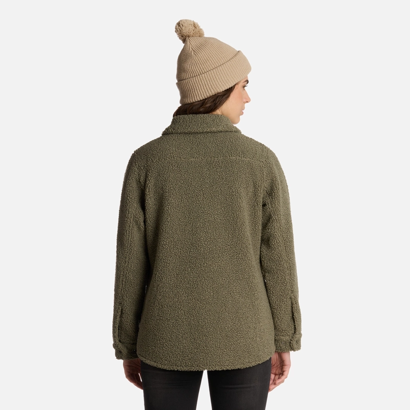 CHAQUETA MUJER LEÑADORA VERDE OLIVA HAKA HONU - 3