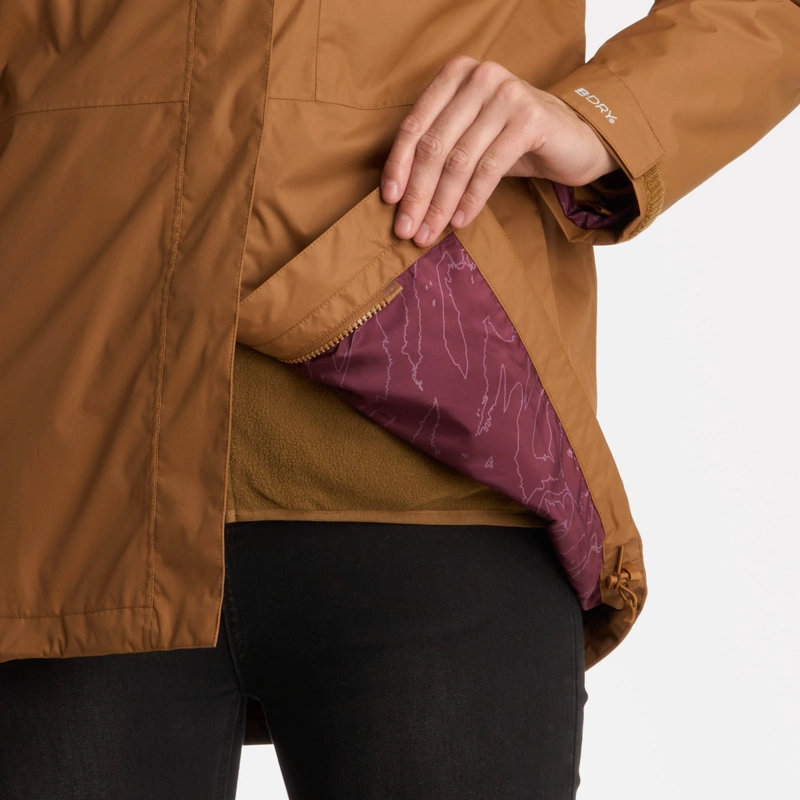 CHAQUETA MUJER CORTEZA MOSTAZA HAKA HONU - 8