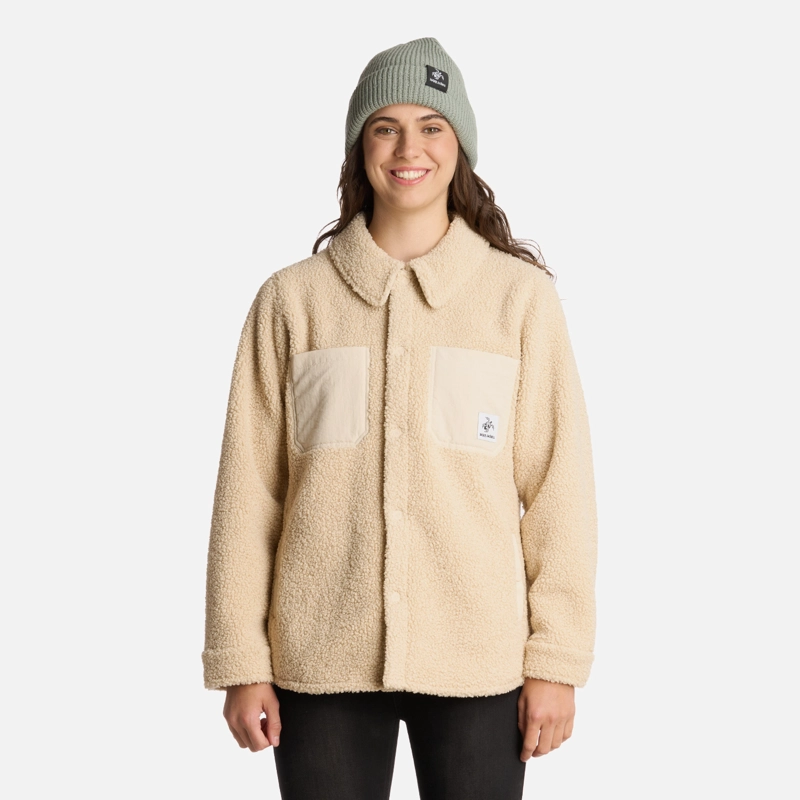 CHAQUETA MUJER LEÑADORA CREMA HAKA HONU - 1