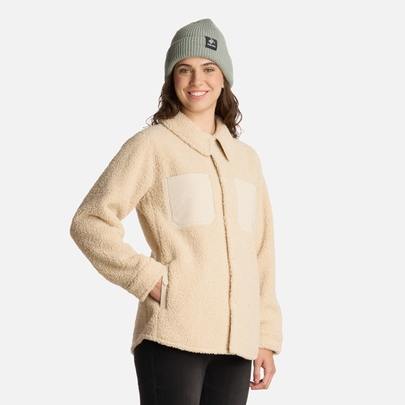 CHAQUETA MUJER LEÑADORA CREMA HAKA HONU - 2