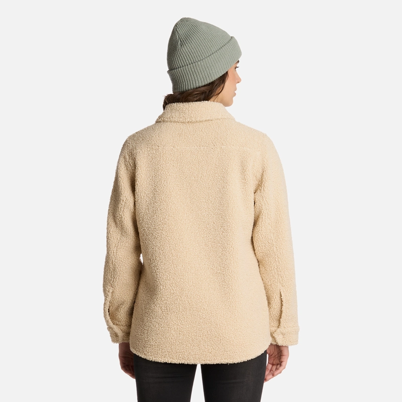 CHAQUETA MUJER LEÑADORA CREMA HAKA HONU - 3