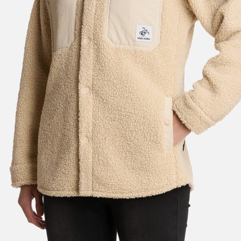 CHAQUETA MUJER LEÑADORA CREMA HAKA HONU - 5