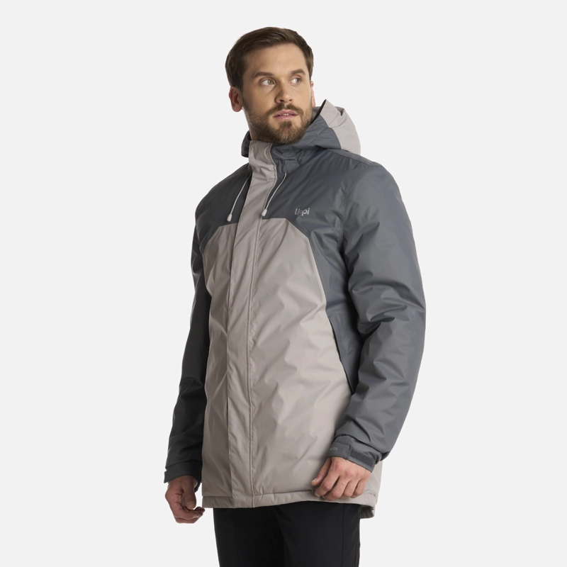 CHAQUETA HOMBRE GUNTHER B-DRY HOODY GRIS MEDIO LIPPI I25 - 2