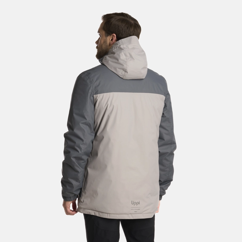 CHAQUETA HOMBRE GUNTHER B-DRY HOODY GRIS MEDIO LIPPI I25 - 3