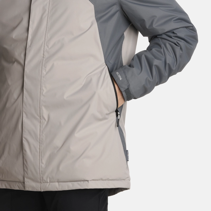 CHAQUETA HOMBRE GUNTHER B-DRY HOODY GRIS MEDIO LIPPI I25 - 5