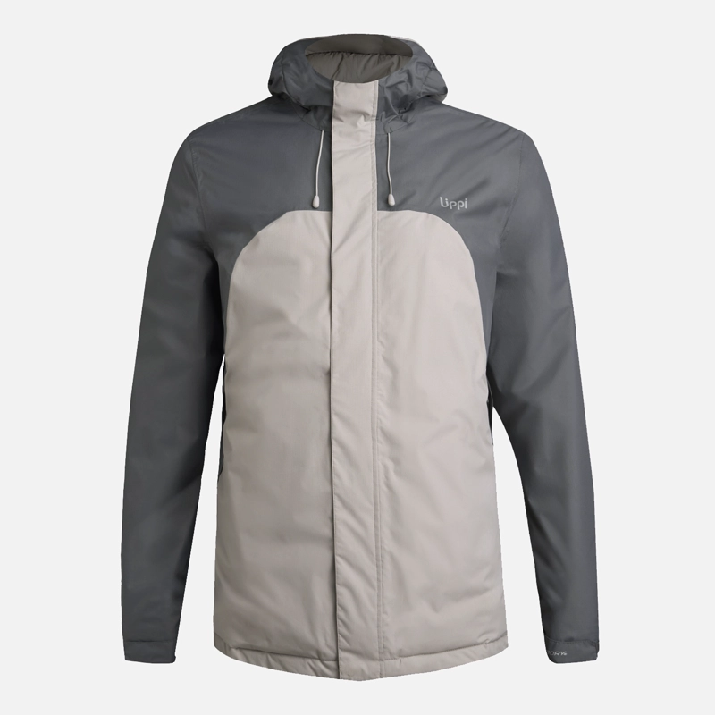 CHAQUETA HOMBRE GUNTHER B-DRY HOODY GRIS MEDIO LIPPI I25 - 9