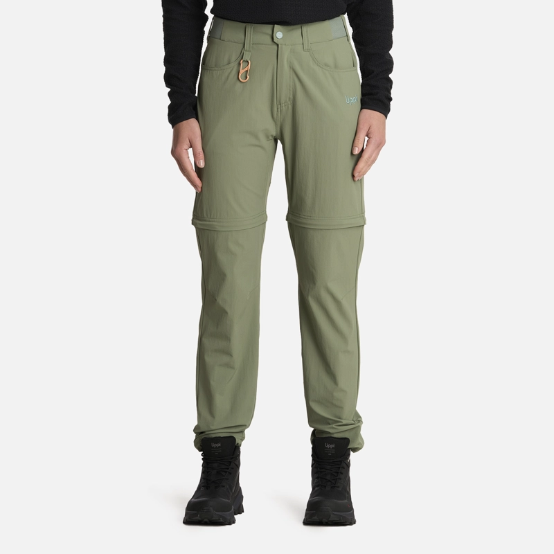 PANTALON MUJER LENNOX Q-DRY MIX-2 PANTS JADE OSCURO LIPPI - 1