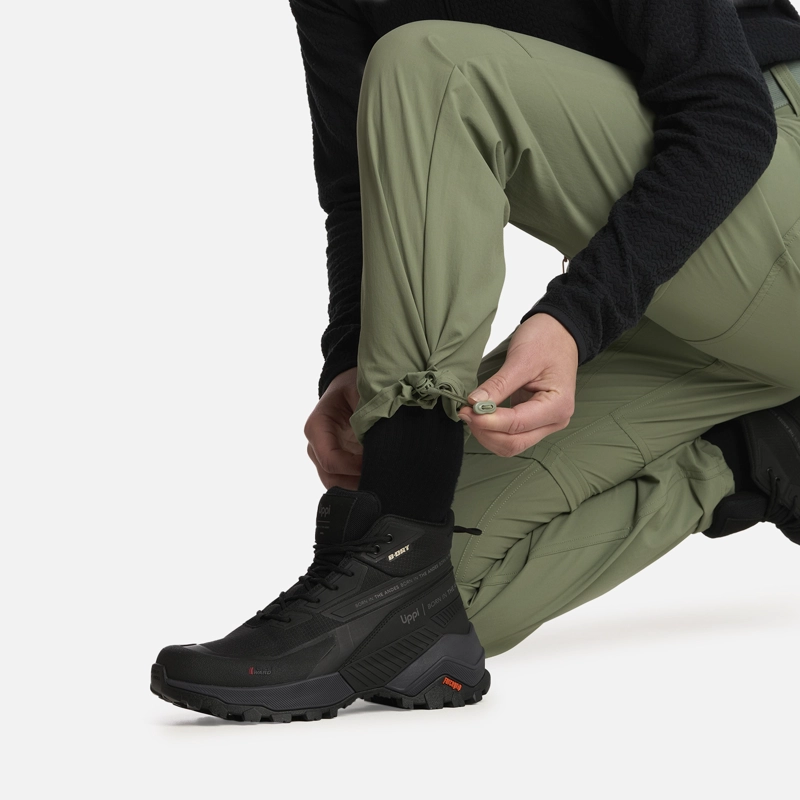 PANTALON MUJER LENNOX Q-DRY MIX-2 PANTS JADE OSCURO LIPPI - 6
