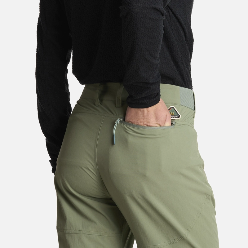 PANTALON MUJER LENNOX Q-DRY MIX-2 PANTS JADE OSCURO LIPPI - 7
