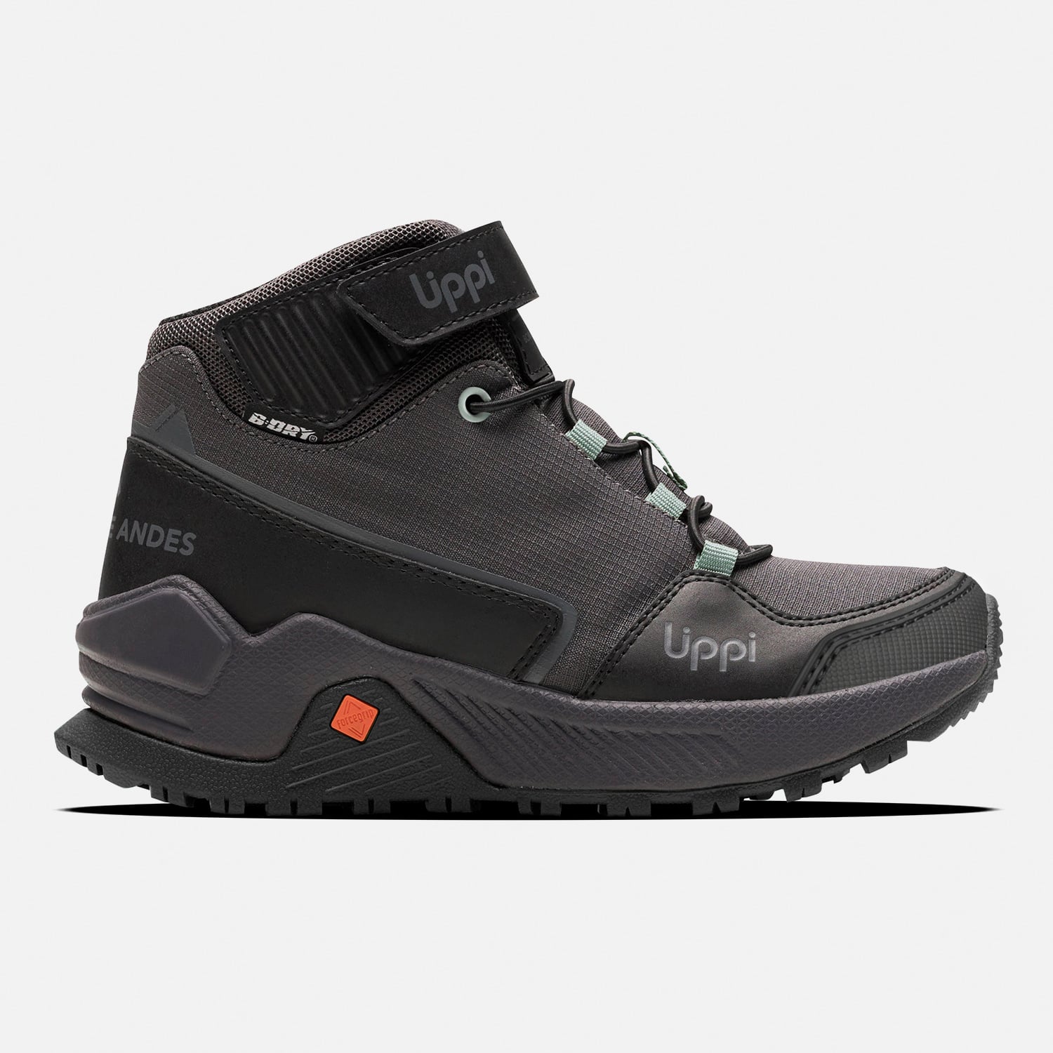 ZAPATILLA NIÑA MOTION MID KIDS NEGRO LIPPI I25 - 1