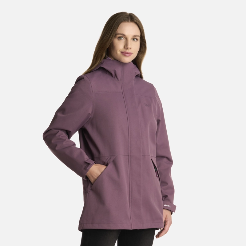 CHAQUETA MUJER LAKE FUSION 3 B-DRY JACKET MORADO LIPPI - 3
