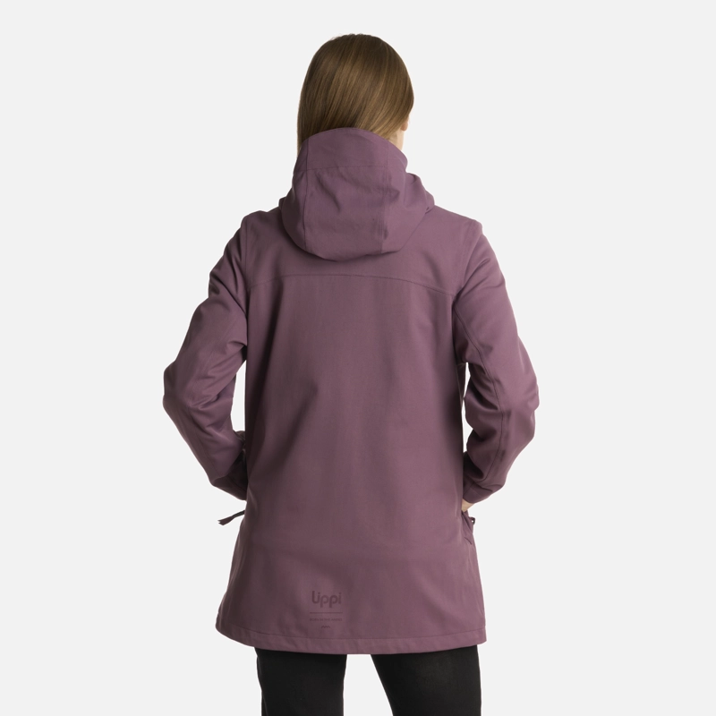 CHAQUETA MUJER LAKE FUSION 3 B-DRY JACKET MORADO LIPPI - 4