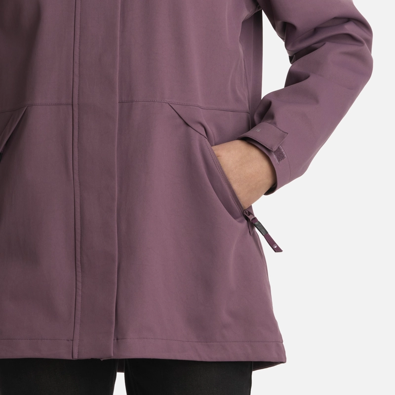 CHAQUETA MUJER LAKE FUSION 3 B-DRY JACKET MORADO LIPPI - 7