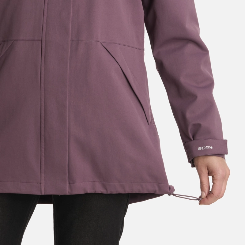 CHAQUETA MUJER LAKE FUSION 3 B-DRY JACKET MORADO LIPPI - 8