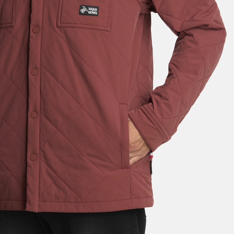 CHAQUETA HOMBRE FOGATA VINO HAKA HONU - 5
