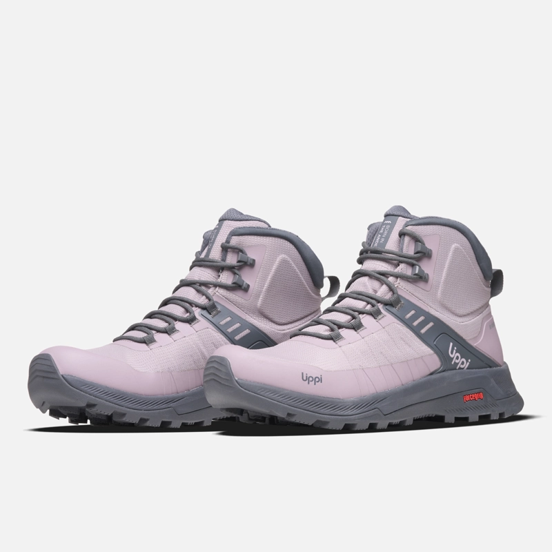 ZAPATILLA MUJER VULCANO IRON STONE MID B-DRY MORADO GRISACEO LIPPI - 4