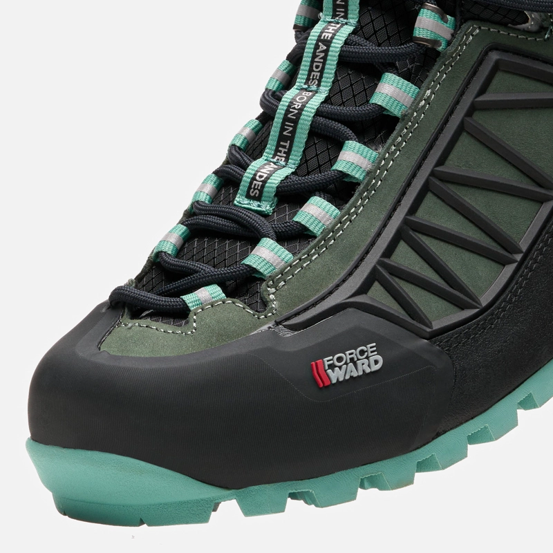BOTIN MUJER BRAVO EVO GRIS / TURQUESA LIPPI - 7