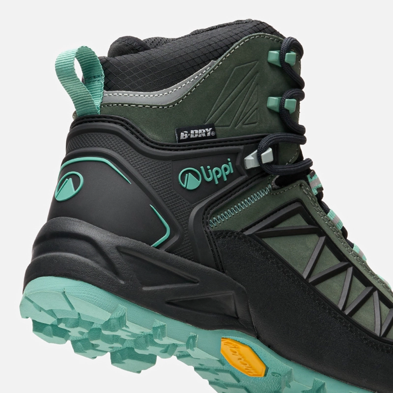 BOTIN MUJER BRAVO EVO GRIS / TURQUESA LIPPI - 8