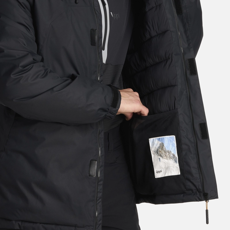 CHAQUETA HOMBRE GUNTHER B-DRY HOODY JACKET NEGRO LIPPI I25 - 6