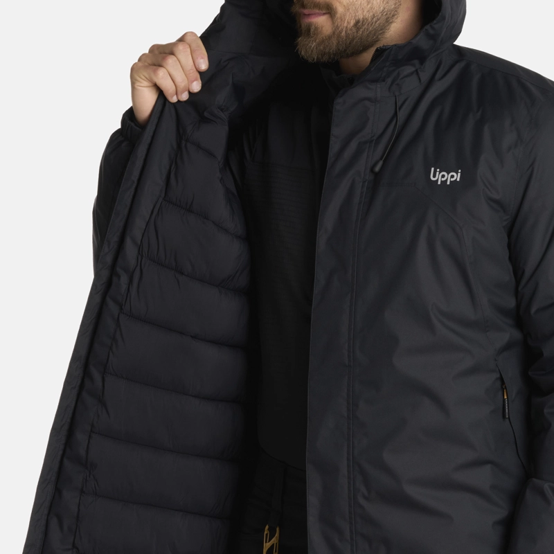 CHAQUETA HOMBRE GUNTHER B-DRY HOODY JACKET NEGRO LIPPI I25 - 7