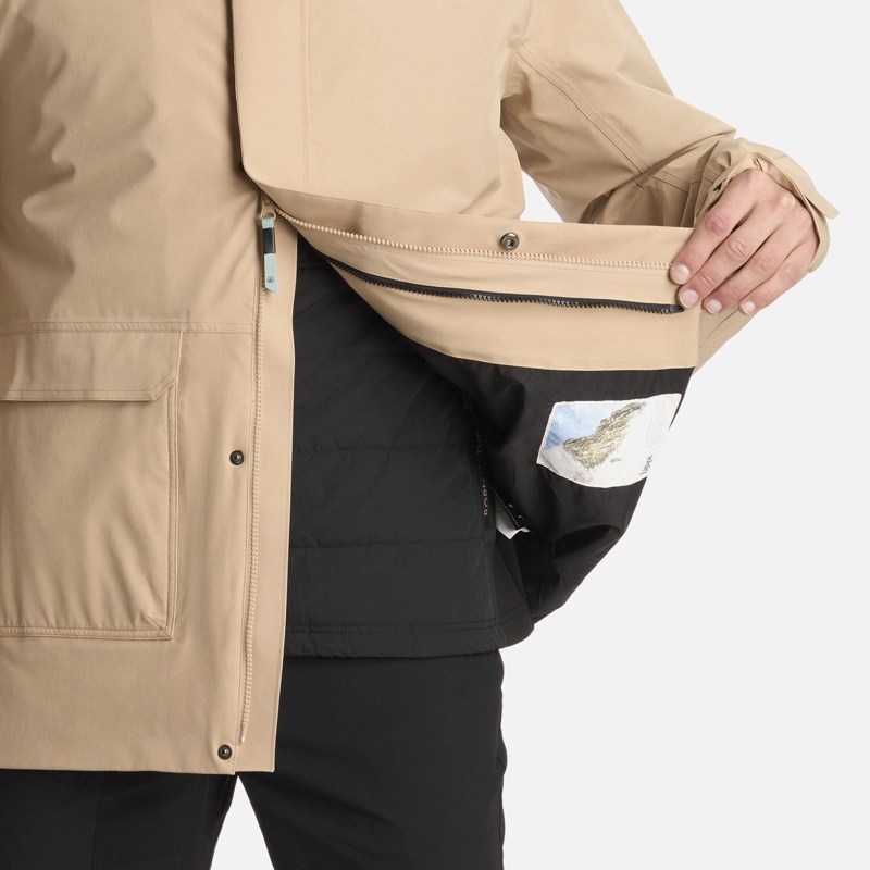 CHAQUETA HOMBRE ALL IN FUSION 3 JACKET CAQUI LIPPI - 8