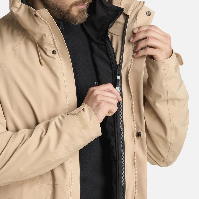 CHAQUETA HOMBRE ALL IN FUSION 3 JACKET CAQUI LIPPI - 9