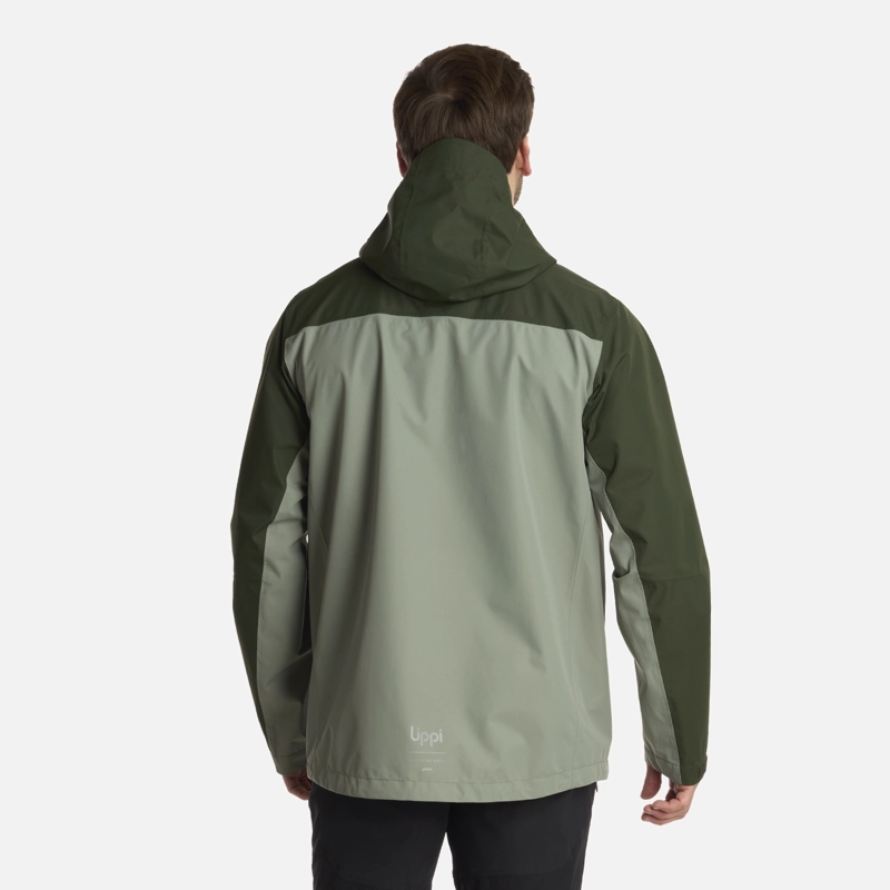CHAQUETA HOMBRE SHIELD B-DRY HOODY VERDE MILITAR LIPPI I25 - 3