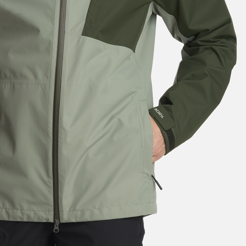 CHAQUETA HOMBRE SHIELD B-DRY HOODY VERDE MILITAR LIPPI I25 - 6