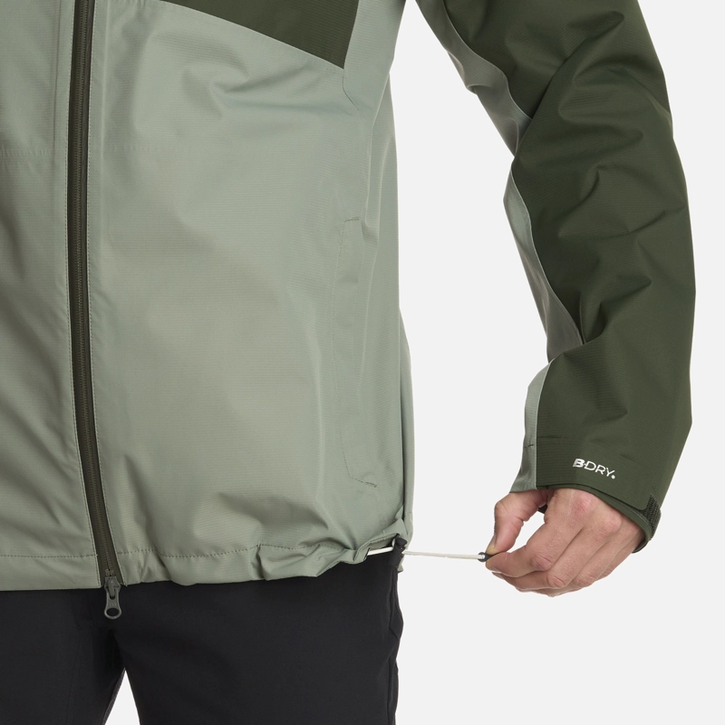 CHAQUETA HOMBRE SHIELD B-DRY HOODY VERDE MILITAR LIPPI I25 - 7