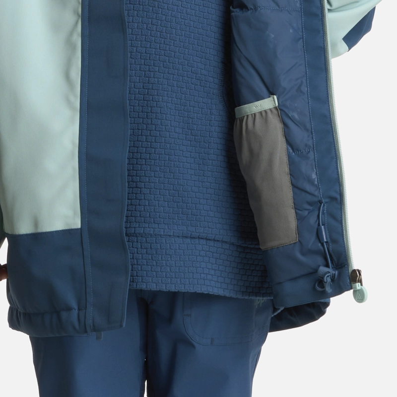 CHAQUETA NIÑO ANDES B-DRY HOODY JACKET AZUL PIEDRA LIPPI - 7