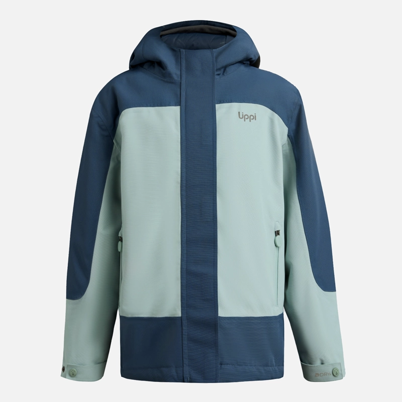 CHAQUETA NIÑO ANDES B-DRY HOODY JACKET AZUL PIEDRA LIPPI - 9