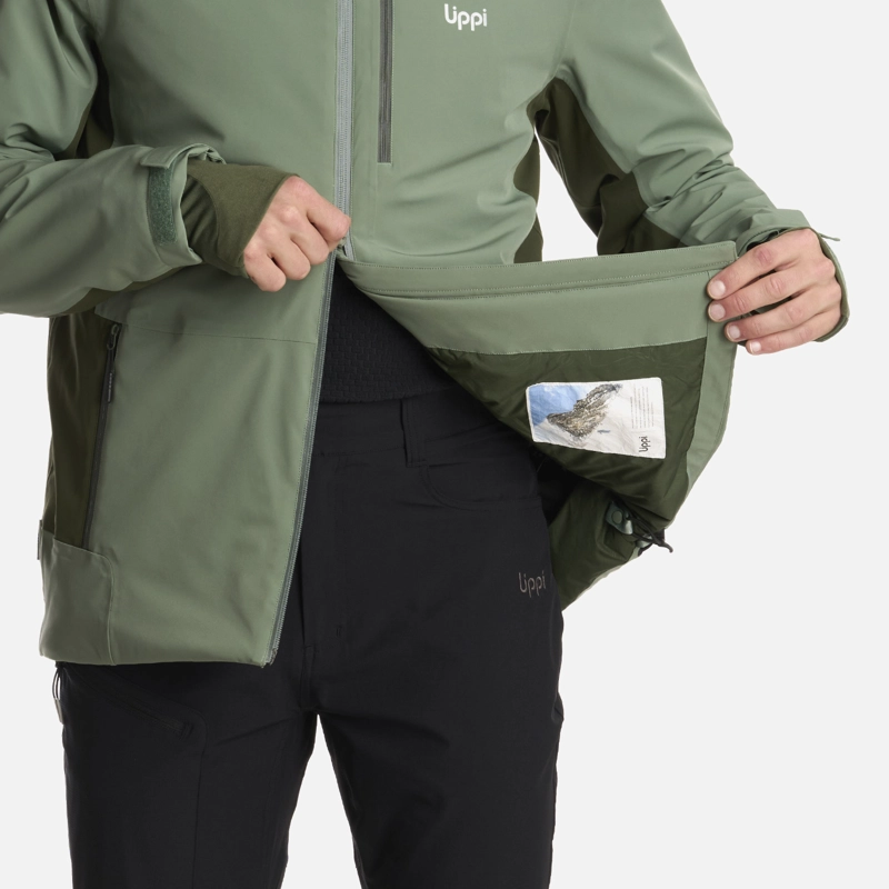 CHAQUETA HOMBRE SNOW VALLEY B-DRY JADE OSCURO LIPPI I25 - 8