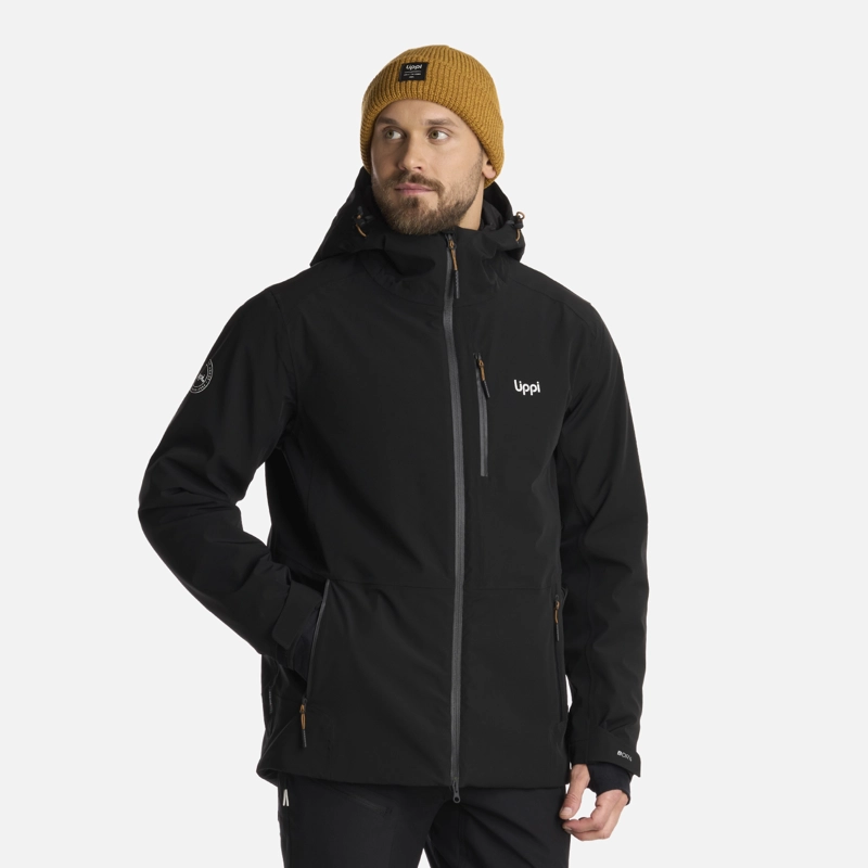 CHAQUETA HOMBRE SNOW VALLEY B-DRY JACKET NEGRO LIPPI I25