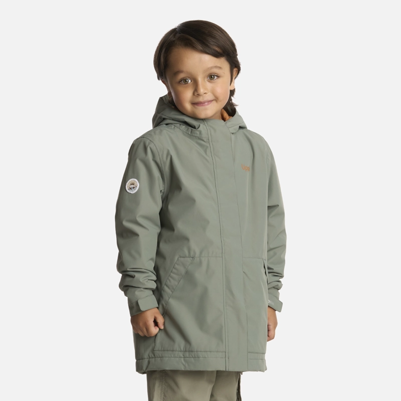 CHAQUETA NIÑO COLD PLACE B-DRY HOODY JACKET JADE OSCURO LIPPI - 2