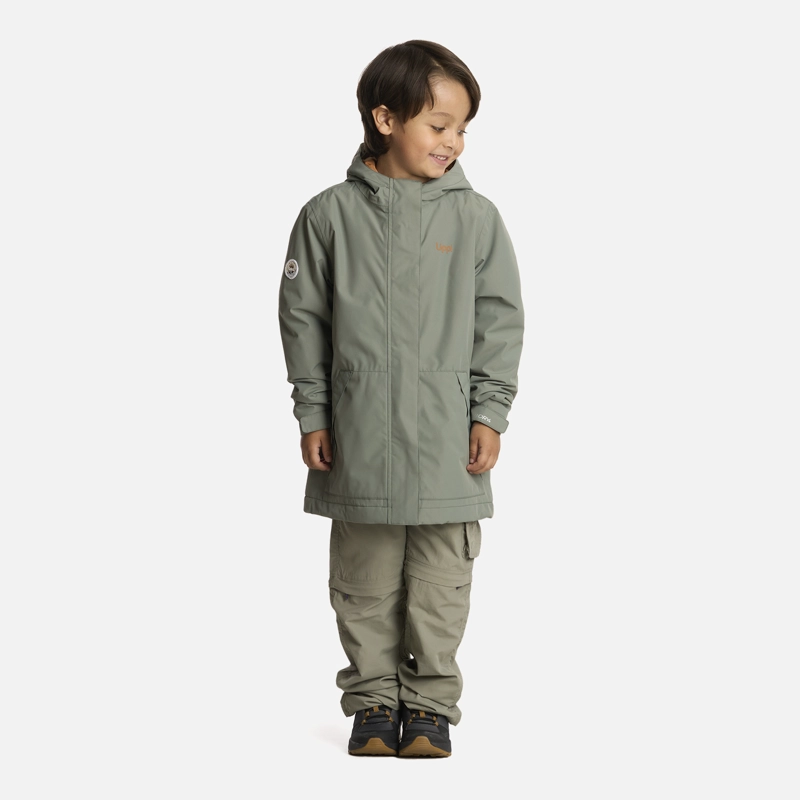 CHAQUETA NIÑO COLD PLACE B-DRY HOODY JACKET JADE OSCURO LIPPI - 6