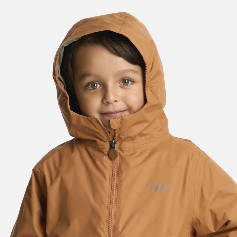 CHAQUETA NIÑO SNOWBALL FUSION-3 HOODY JACKET CAMEL LIPPI - 5