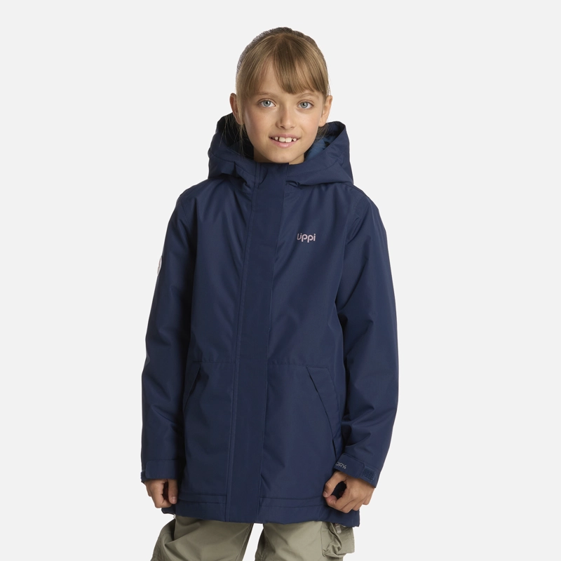CHAQUETA NIÑA COLD PLACE B-DRY HOODY JACKET AZUL MARINO LIPPI - 1