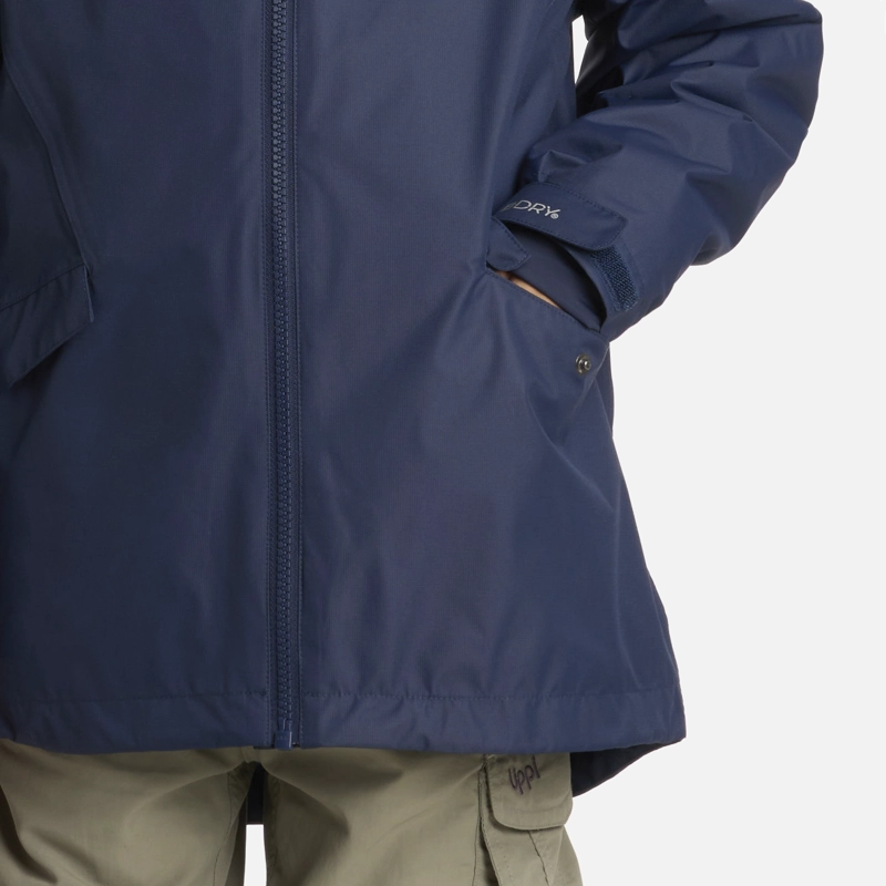 CHAQUETA NIÑA COLD PLACE B-DRY HOODY JACKET AZUL MARINO LIPPI - 5