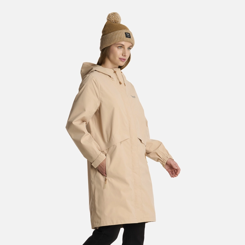 CHAQUETA MUJER MOUNTAINS LIVE B-DRY LONG CAQUI LIPPI I25 - 2