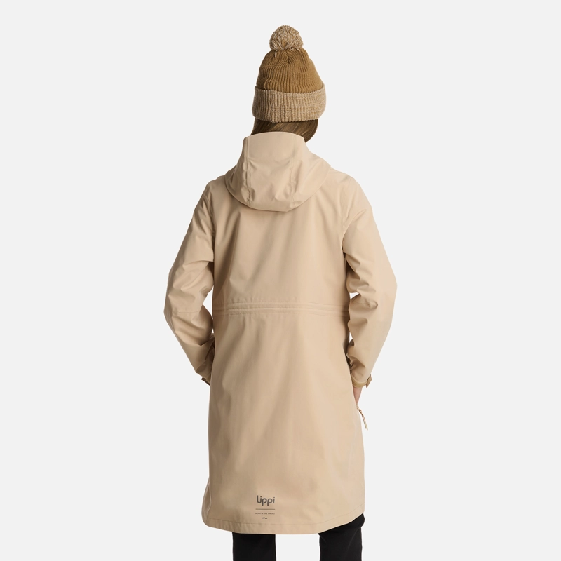 CHAQUETA MUJER MOUNTAINS LIVE B-DRY LONG CAQUI LIPPI I25 - 3