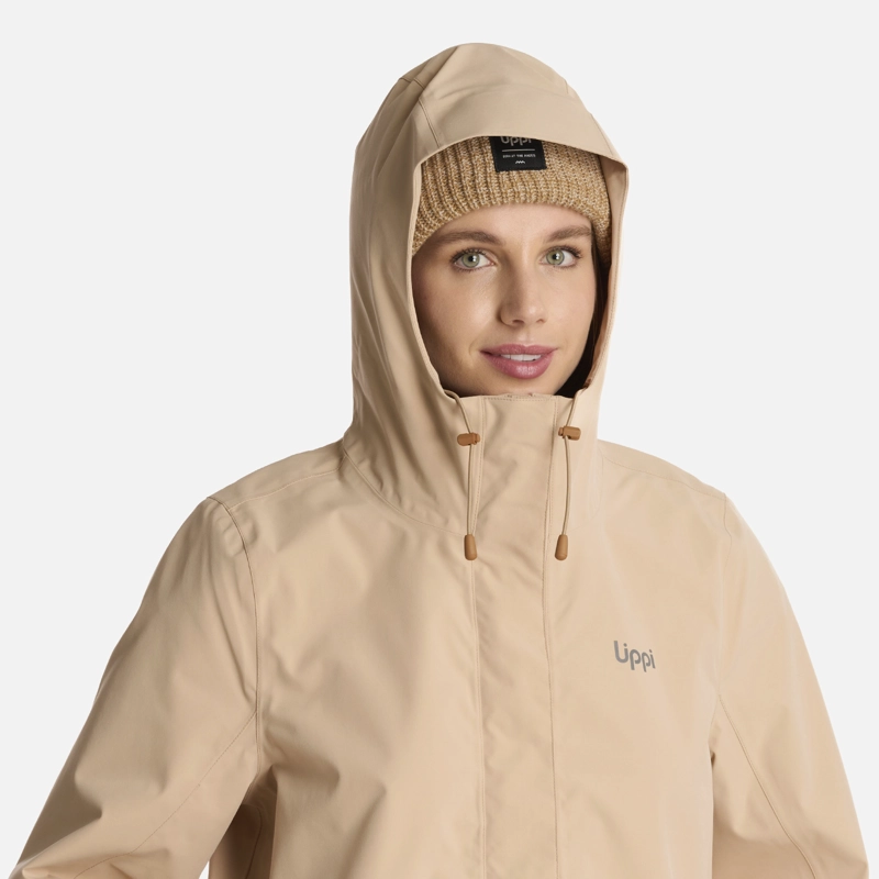 CHAQUETA MUJER MOUNTAINS LIVE B-DRY LONG CAQUI LIPPI I25 - 4