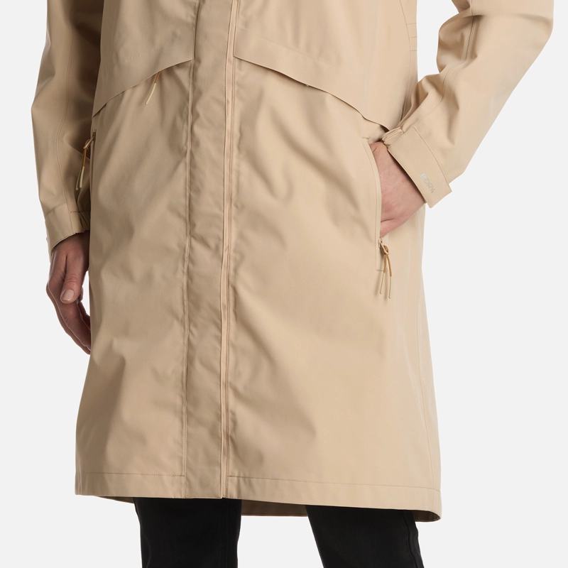 CHAQUETA MUJER MOUNTAINS LIVE B-DRY LONG CAQUI LIPPI I25 - 6
