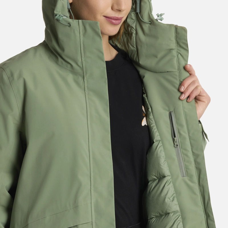 CHAQUETA MUJER MOUNTAINS LIVE B-DRY DOWN LONG JADE LIPPI I25 - 8